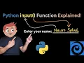 Python input Function Explained Get User Input Easily