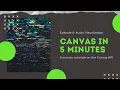 Canvas In 5 Minutes - E6 Visualization