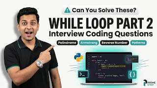 While Loop in Python Logic Building Practice Questions Part 2