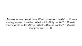 HTTP Interview Questions and Answers Beginner to Advanced