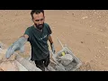 Mostafa cemented the roof of the cabin all by himself! 😱💪🏡
