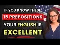 Do You Know These 15 Prepositions in English Grammar Quiz PDF