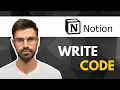 How to Write Code in Notion 2025 Guide