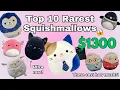 The Top 10 RAREST Squishmallows - and How Much They Cost