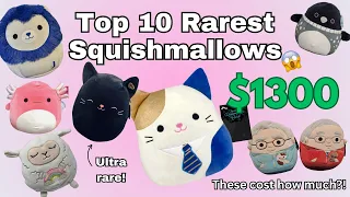 The Top 10 RAREST Squishmallows - and How Much They Cost