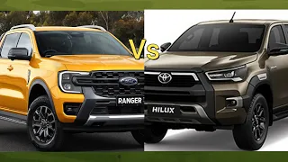 2023 Ford Ranger Vs Toyota HiLux comparison review: Off-road & on-road