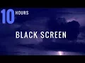 SLEEP INSTANTLY with Rain and Distant Thunder - BLACK SCREEN