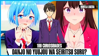 danjo no yuujou wa seiritsu suru iya shinai 100 curiosidades