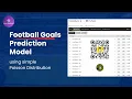 Goals PREDICTION with the Poisson Model Poisson Probability in Football