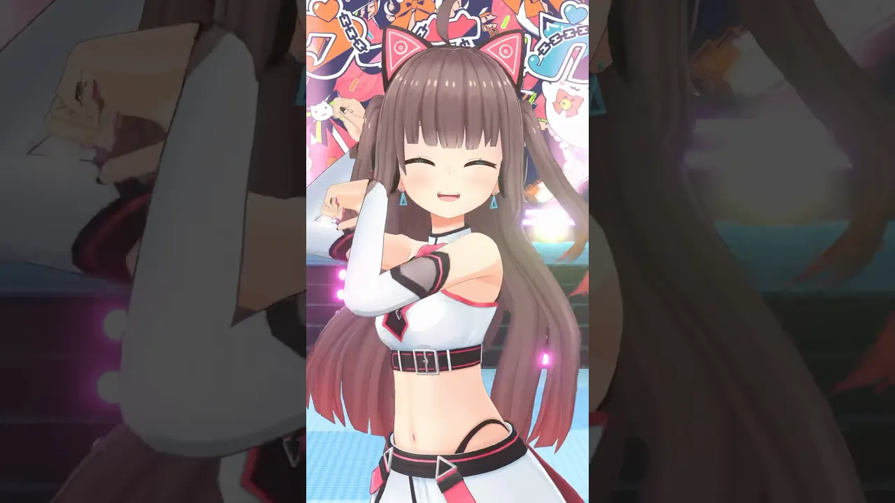 まつりが踊った動きでMMD出来るって神じゃないか！？みんなもにゃんにゃん踊ってねෆ˚* #ウーニャカ #夏色まつり