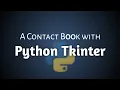 Contact Book App with Python Tkinter