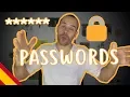 Passwords - Advanced Spanish
