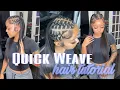 HOW TO quick weave rubber band design in front