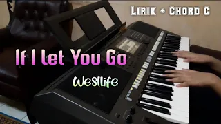 Download If I Let You Go - Westlife | Piano Cover + Lyrics + Chord C MP3