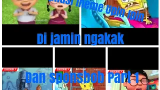 kompilasi meme upin ipin dan spongebob ngomong kasar part 1