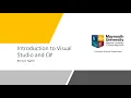 01 Introduction to Visual Studio and C