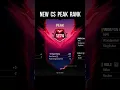 Download Lagu New CS Peak Rank 🔥 Free Fire New Rank Mode in OB50 Update #srikantaff