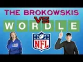The Brokowskis Take On Weddle NFL Wordle