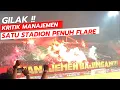Download Lagu MENCEKAM PENUH FLARE !! AKSI Supporter \