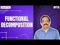 Functional Decomposition Functional and Conceptual Design