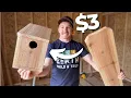 3 DIY Birdhouse - Simple Easy Affordable