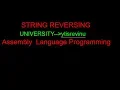 18 1 Reverse String from Upper to Lower Case Assembly Language Programming English emu8086