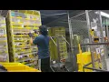Correct way of working in picking department in amazon fulfillment center CLE2 prime days