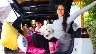 حولنا سيارتنا ل غرفة جلوس نمنا فيها 