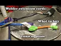 All about welder extension cords viewer request