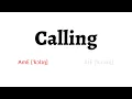 Download Lagu How to Pronounce calling in American English and British English