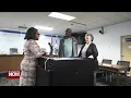 Hometown Stations Chief grapher Phil Thomas honored at Lima Mayor Smith s weekly media briefing