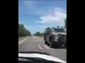 AUSTRALIAN ARMY TRUCKS HEADING TO NORTH