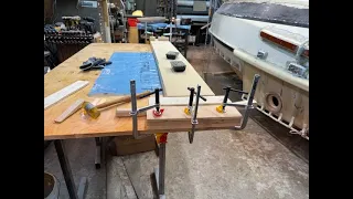 19 Nov 2025 Beginning the base for the keel