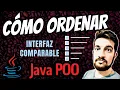 ORDENAR en Java La interfaz COMPARABLE