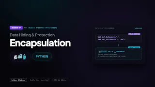 Encapsulation - Session 7