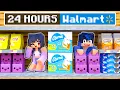 Download Lagu 24 HOUR OVERNIGHT at WALMART In Minecraft!