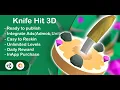 3D Knife Hit Unity Admob Android iOS