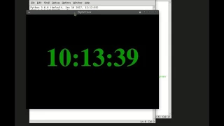 A Digital Clock with Python and Tkinter