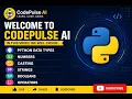 Python Full Tutorial for Beginners Data Types Numbers Casting Strings Booleans Operators