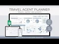 Travel Agent Planner Spreadsheet for Google Sheets - Tutorial