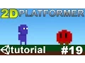 19 Making a 2D Platformer in Unity C - Level Background