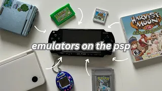 emulation on the psp is incredible 5 emulators for the psp