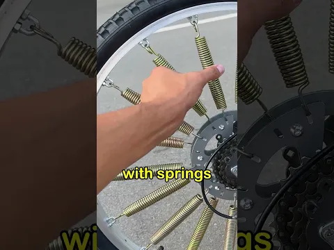 What Happens When You Put Trampoline Springs on a Bike?
