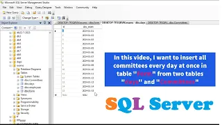 How to insert all rows column from table to another table with loop in SQL Server