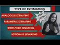 Four Types of Estimation Techniques - PMP CAPM Exam Tips Project Mangement PMBOK PMI