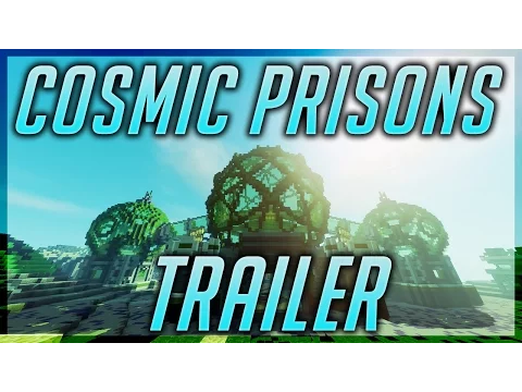 Minecraft server video for Cosmic Prisons