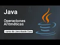 6 Operaciones Aritmetica NetBeans 12 0 Curso de Java desde Cero