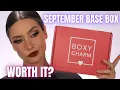 SEPTEMBER BOXYCHARM BASE BOX UNBOXING REVIEW BOXYCHARM SEPTEMBER 2022 SPOILERS