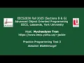 EECS2030 - ProgTest3 Review Session