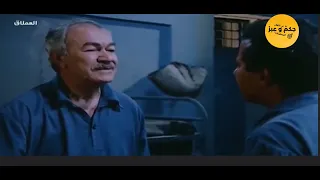 عادل أدهم و صلاح السعدني مشهد من فيلم العملاق 